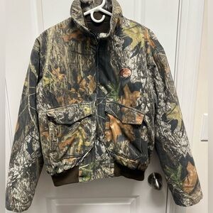 Redhead camo jacket Bass pro shops, men’s L camouflage, removable liner hunting